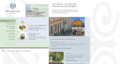 Desktop Screenshot of barockstrasse-saarpfalz.de