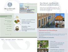 Tablet Screenshot of barockstrasse-saarpfalz.de